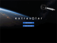 Tablet Screenshot of extrasolar.com